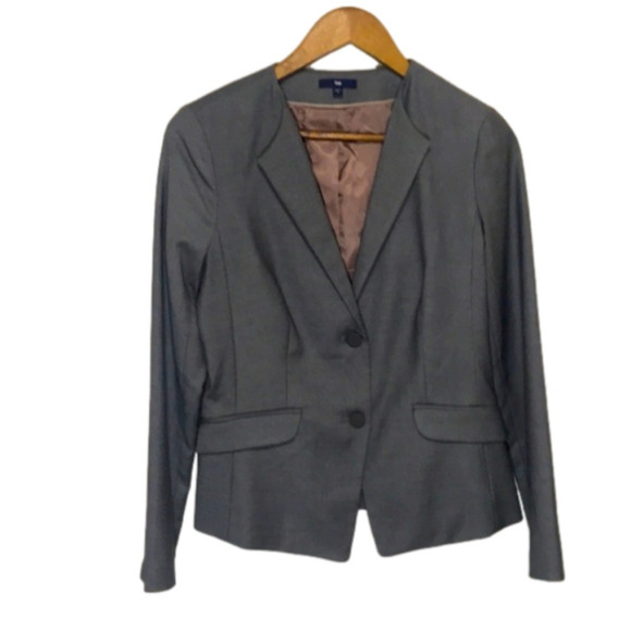 𝅺Gap Gray Blazer Size 4 - Picture 1 of 12